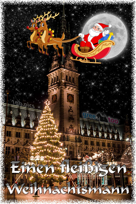 Fleißigen Weihnachtsmann von 1gbpics.com