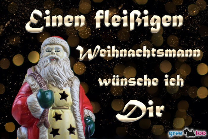 Fleissigen Weihnachtsmann