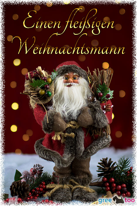 Fleissigen Weihnachtsmann