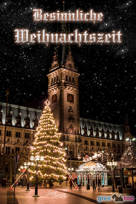 Weihnachtsrathaus Besinnliche Weihnachtszeit