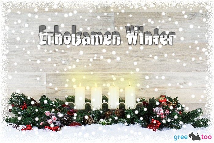 Erholsamen Winter