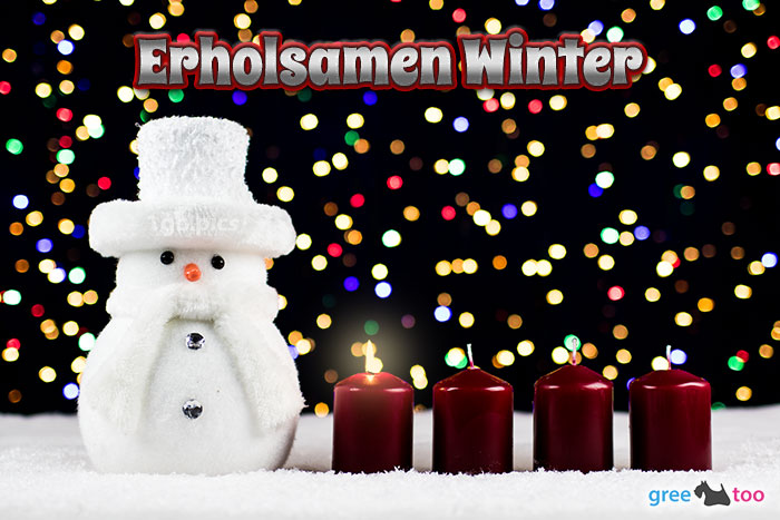 Erholsamen Winter