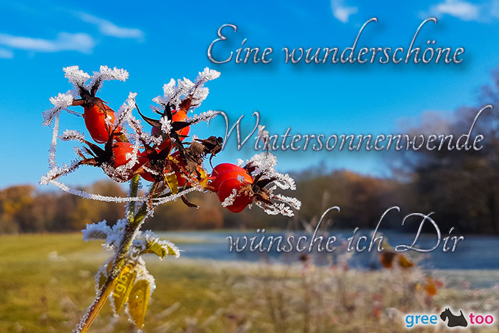 Eine Wunderschoene Wintersonnenwende