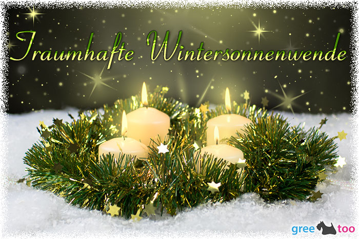 Traumhafte Wintersonnenwende