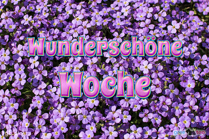 Wunderschoene Woche