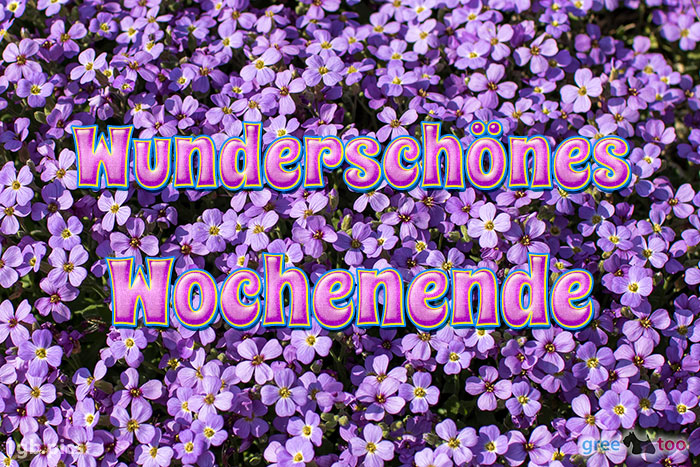 Wunderschoenes Wochenende