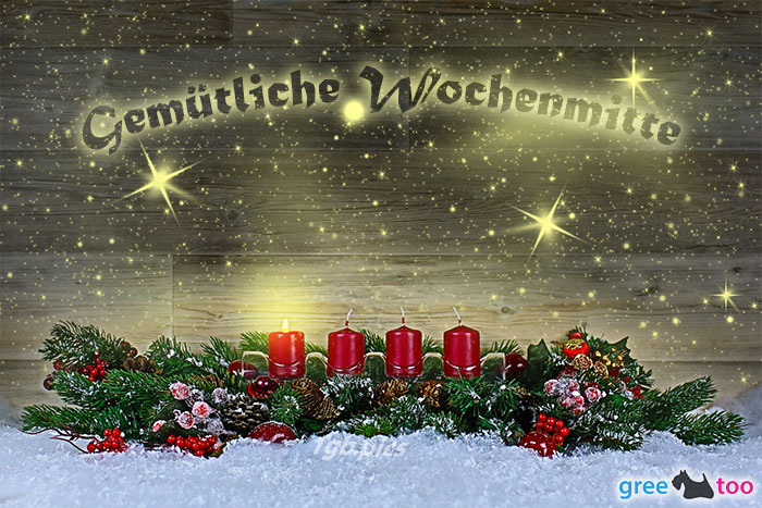 Grüße zur Wochenmitte von 1gbpics.com