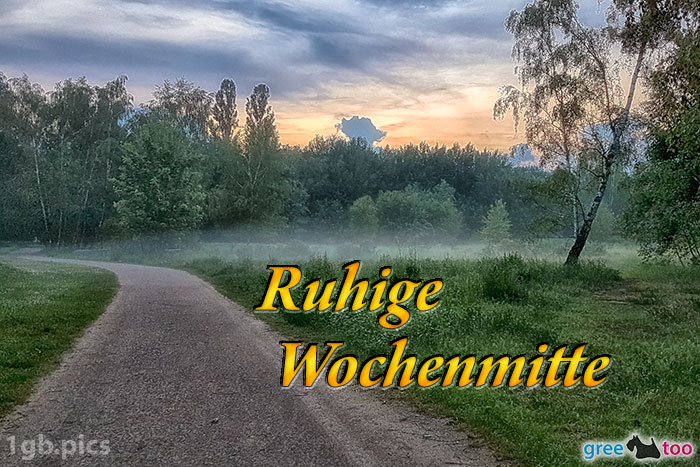 Nebel Ruhige Wochenmitte