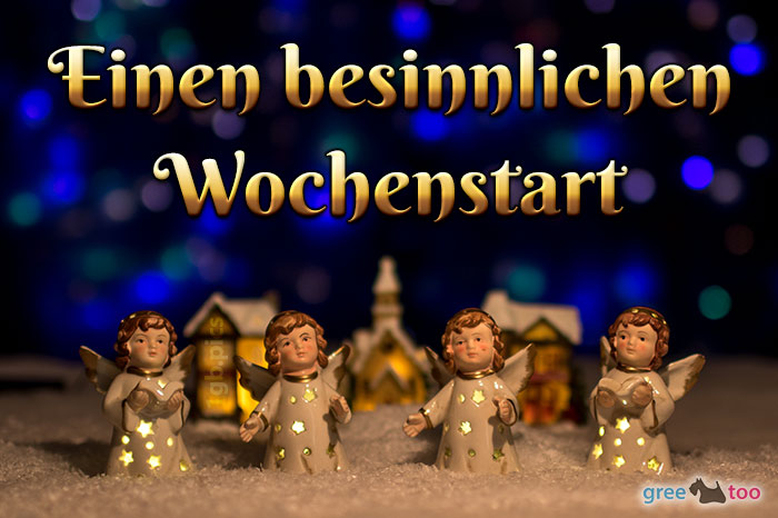 Besinnlichen Wochenstart