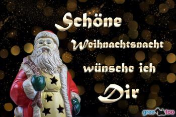 Schöne Weihnachtsnacht Bilder