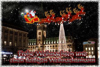 Fleißigen Weihnachtsmann