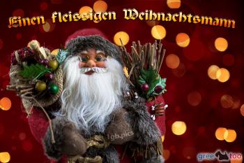 Fleißigen Weihnachtsmann Bilder