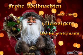 Fleißigen Weihnachtsmann